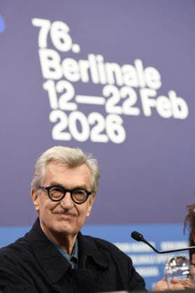 Wim Wenders at the press conference of the international jury at the Berlinale 2026 76 Berlin International Film Festival at the Hotel Grand Hyatt Berlin, 12 02 2026 Foto:xC.xNiehausx xFuturexImagex jury_6232