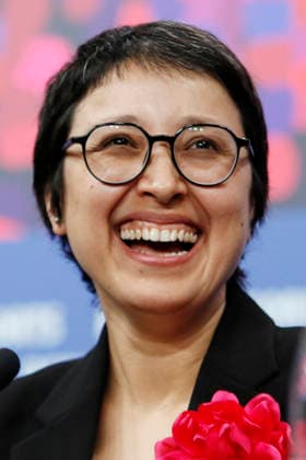 Shahrbanoo Sadat at the press conference for the feature film No Good Men Kabul Jan at the Berlinale 2026 76 Berlin International Film Festival at the Hotel Grand Hyatt Berlin, 12 02 2026 Foto:xC.xTamckex xFuturexImagex men_6201