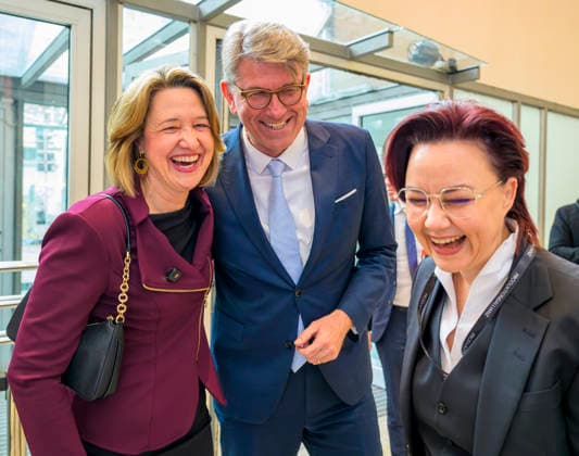Weimer Müntefering Weisgerber EUR, Germany, Berlin 12 02 2026 Minister of State Wolfram Weimer, Federal Government Commissioner for Culture and the Media, Michelle
