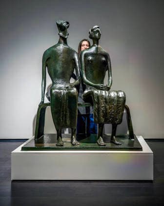 . 12 02 2026. London, United Kingdom. Henry Moore s King and Queen. Henry Moore s masterpiece King and Queen. One of the artist s most celebrated sculptures and the only example of this masterpiece in private hands. Estimated value of Â£10,000,000-15,000,000 Offered at auction for the first time Held in the same private British collection for over 70 years First cast in an edition of four and the only remaining example still in private hands To be offered in Christie s 20th 21st Century: London Evening Sale on the 5th March  xMartynxWheatleyx xi-Imagesx IIM-26564-0002