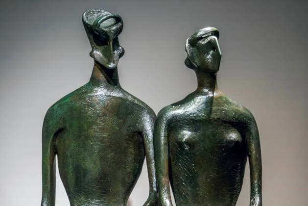 . 12 02 2026. London, United Kingdom. Henry Moore s King and Queen. Henry Moore s masterpiece King and Queen. One of the artist s most celebrated sculptures and the only example of this masterpiece in private hands. Estimated value of Â£10,000,000-15,000,000 Offered at auction for the first time Held in the same private British collection for over 70 years First cast in an edition of four and the only remaining example still in private hands To be offered in Christie s 20th 21st Century: London Evening Sale on the 5th March  xMartynxWheatleyx xi-Imagesx IIM-26564-0012
