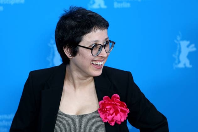 February 12, 2026, Berlin, Germany: Afghan director and lead actor Shahrbanoo Sadat poses during the photocall for No Good Men at the 76th Berlin International Film Festival (Berlinale) in Berlin. The festival runs from Feb. 12 to 22, 2026. Berlin Germany - ZUMAf146 20260212_zip_f146_005 Copyright: xRouzbehxFouladix