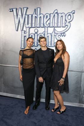 February 12, 2026: OSHER GUNSBERG (C) attends the Australian Premiere of Wuthering Heights at the State Theatre on February 12, 2026 in Sydney, NSW Australia  - ZUMAa155 20260212_aaa_a155_148 Copyright: xChristopherxKhouryx