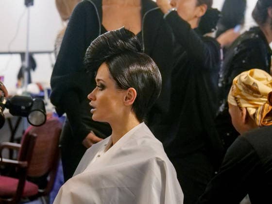 February 11, 2026, New York, New York, USA: The backstage scene at the NYFW Zang Toi runway show. .World - renowned Malaysian born fashion designer.known for his luxury couture timeless glamorous.designs that emphasize the female form. New York USA  - ZUMAh156 20260211_znp_h156_019 Copyright: xMiloxHessx