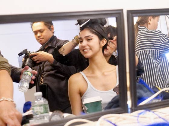 February 11, 2026, New York, New York, USA: The backstage scene at the NYFW Zang Toi runway show. .World - renowned Malaysian born fashion designer.known for his luxury couture timeless glamorous.designs that emphasize the female form. New York USA  - ZUMAh156 20260211_znp_h156_021 Copyright: xMiloxHessx