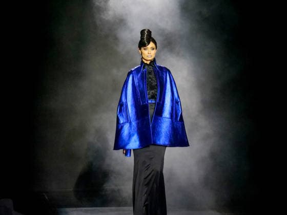 February 11, 2026, New York, New York, USA: The runway and backstage scene at the NYFW Zang Toi runway show. .World - renowned Malaysian born fashion designer.known for his luxury couture timeless glamorous.designs that emphasize the female form. New York USA - ZUMAh156 20260211_znp_h156_011 Copyright: xMiloxHessx