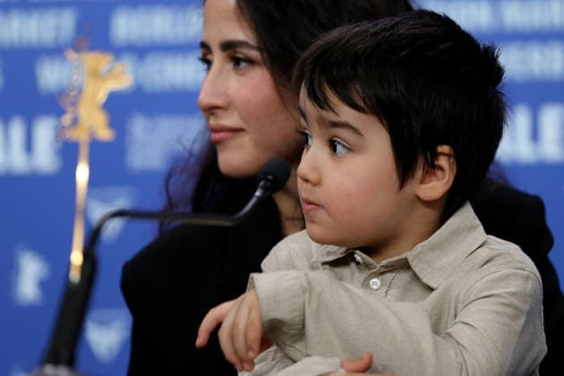 February 12, 2026, Berlin, Germany: Laila Mahmudi (L) and Liam Hussaini attend the press conference for No Good Men (Berlinale Special Gala) at the 76th Berlin International Film Festival (Berlinale) in Berlin. The festival runs from Feb. 12 to 22, 2026. Berlin Germany - ZUMAf146 20260212_zip_f146_047 Copyright: xRouzbehxFouladix