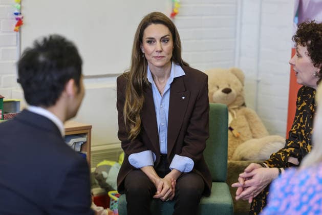 . 12 02 2026. London, United Kingdom. Kate Middleton, the Princess of Wales, during a visit to Castle Hill Academy in Croydon, South London.  xPoolx xi-Imagesx IIM-26565-0010