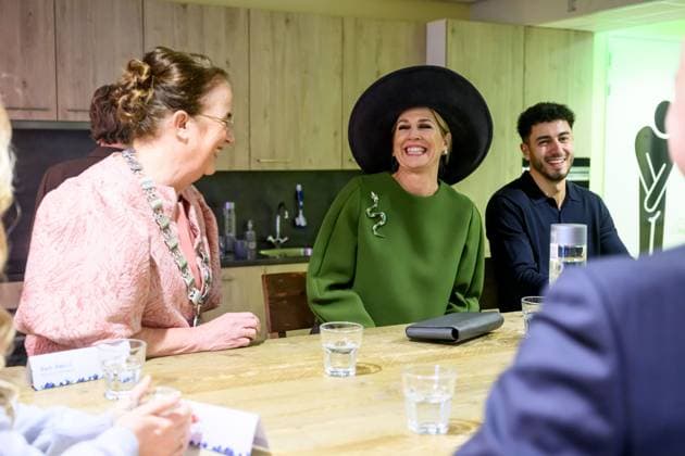 Purmerend, The Netherlands, 2026-02-12 13:59:55 PURMEREND, February 12, 2026, Purmerend. Queen Maxima during a visit to Purmerend. The visit focuses entirely on livability and how residents are committed to making their neighborhoods more pleasant, social, and safe. Queen Maxima will speak at four locations with Purmerend residents who are actively involved in their neighborhoods and with neighbors who have experience with the initiatives in their area. PHOTO: NLBeeld Patrick van Emst Credit: NL Beeld Patrick van Emst  Copyright: xx x