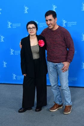 76th Berlinale Berlin International Film Festival Photocall Berlin Germany 76th Berlinale Berlin International Film Festival Opening Movie Anwar Hashimi, Shahrbanoo Sadat pose at the No Good Men photocall Thomas Bohlen Starface 2026 02 12 453004 2026 02 12 Berlin Germany  Copyright: xThomasxBohlenx STAR_453004_012