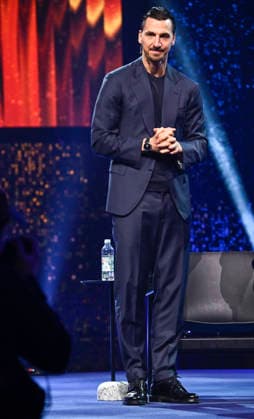 Zlatan Ibrahimovic speaks on the topic Inside the Zlatan mindset Building a Global Legacy and Brand at the international tech event Techarena at Strawberry Arena in Stockholm, Sweden February 12, 2026 STOCKHOLM SWEDEN x10060x  Copyright: xHenrikxMontgomery TTx ZLATAN IBRAHIMOVIC TECH ARENA STOCKHOLM lxg16S-TAKg