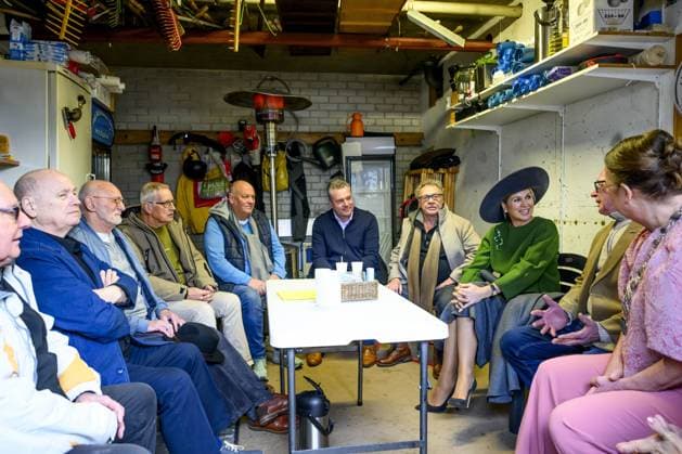 Purmerend, The Netherlands, 2026-02-12 15:01:01 PURMEREND, February 12, 2026, Purmerend. Queen Maxima during a visit to Purmerend. The visit focuses entirely on livability and how residents are committed to making their neighborhoods more pleasant, social, and safe. Queen Maxima will speak at four locations with Purmerend residents who are actively involved in their neighborhoods and with neighbors who have experience with the initiatives in their area. PHOTO: NLBeeld Patrick van Emst Credit: NL Beeld Patrick van Emst  Copyright: xx x