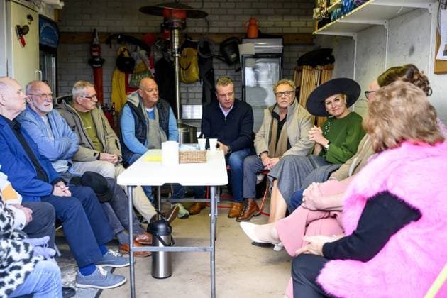 Purmerend, The Netherlands, 2026-02-12 15:04:42 PURMEREND, February 12, 2026, Purmerend. Queen Maxima during a visit to Purmerend. The visit focuses entirely on livability and how residents are committed to making their neighborhoods more pleasant, social, and safe. Queen Maxima will speak at four locations with Purmerend residents who are actively involved in their neighborhoods and with neighbors who have experience with the initiatives in their area. PHOTO: NLBeeld Patrick van Emst Credit: NL Beeld Patrick van Emst  Copyright: xx x