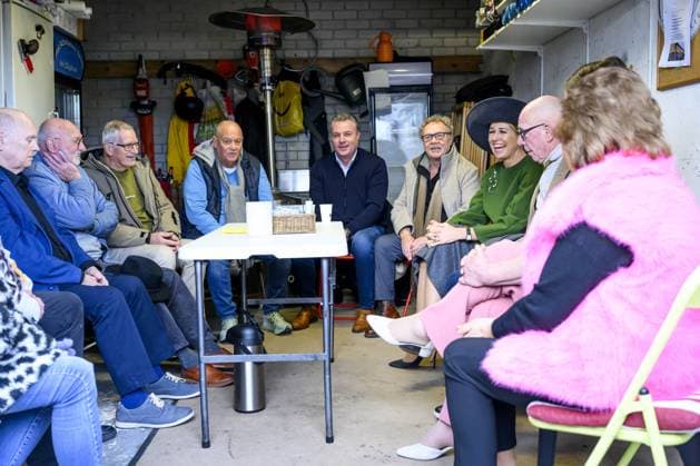 Purmerend, The Netherlands, 2026-02-12 15:05:17 PURMEREND, February 12, 2026, Purmerend. Queen Maxima during a visit to Purmerend. The visit focuses entirely on livability and how residents are committed to making their neighborhoods more pleasant, social, and safe. Queen Maxima will speak at four locations with Purmerend residents who are actively involved in their neighborhoods and with neighbors who have experience with the initiatives in their area. PHOTO: NLBeeld Patrick van Emst Credit: NL Beeld Patrick van Emst  Copyright: xx x