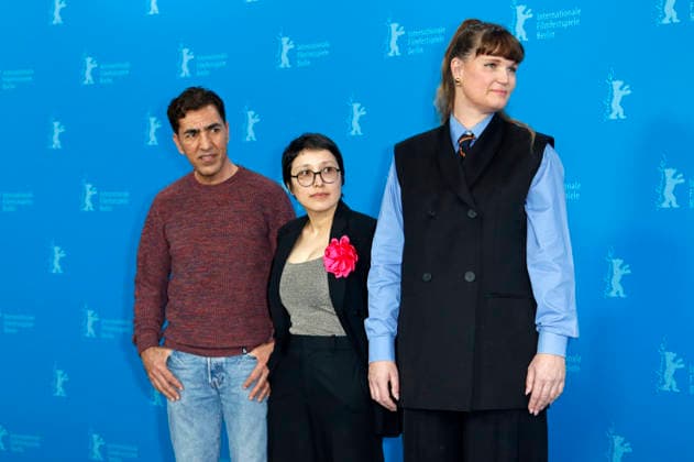Shahrbanoo Sadat at the photocall for the movie No Good Men Kabul Jan at the Berlinale 2026 76 Berlin International Film Festival at the Hotel Grand Hyatt Berlin, 12 02 2026 Foto:xC.xTamckex xFuturexImagex men_5259