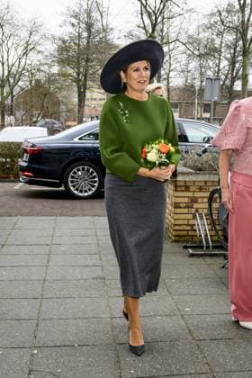 Purmerend, The Netherlands, 2026-02-12 15:28:31 PURMEREND, February 12, 2026, Purmerend. Queen Maxima during a visit to Purmerend. The visit focuses entirely on livability and how residents are committed to making their neighborhoods more pleasant, social, and safe. Queen Maxima will speak at four locations with Purmerend residents who are actively involved in their neighborhoods and with neighbors who have experience with the initiatives in their area. PHOTO: NLBeeld Patrick van Emst Credit: NL Beeld Patrick van Emst  Copyright: xx x