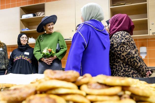 Purmerend, The Netherlands, 2026-02-12 15:31:42 PURMEREND, February 12, 2026, Purmerend. Queen Maxima during a visit to Purmerend. The visit focuses entirely on livability and how residents are committed to making their neighborhoods more pleasant, social, and safe. Queen Maxima will speak at four locations with Purmerend residents who are actively involved in their neighborhoods and with neighbors who have experience with the initiatives in their area. PHOTO: NLBeeld Patrick van Emst Credit: NL Beeld Patrick van Emst  Copyright: xx x