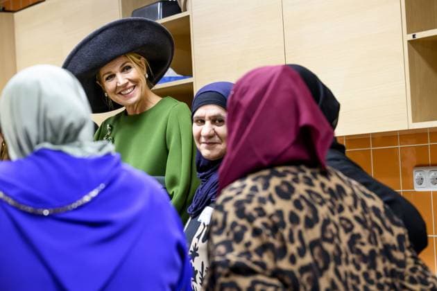 Purmerend, The Netherlands, 2026-02-12 15:35:16 PURMEREND, February 12, 2026, Purmerend. Queen Maxima during a visit to Purmerend. The visit focuses entirely on livability and how residents are committed to making their neighborhoods more pleasant, social, and safe. Queen Maxima will speak at four locations with Purmerend residents who are actively involved in their neighborhoods and with neighbors who have experience with the initiatives in their area. PHOTO: NLBeeld Patrick van Emst Credit: NL Beeld Patrick van Emst  Copyright: xx x
