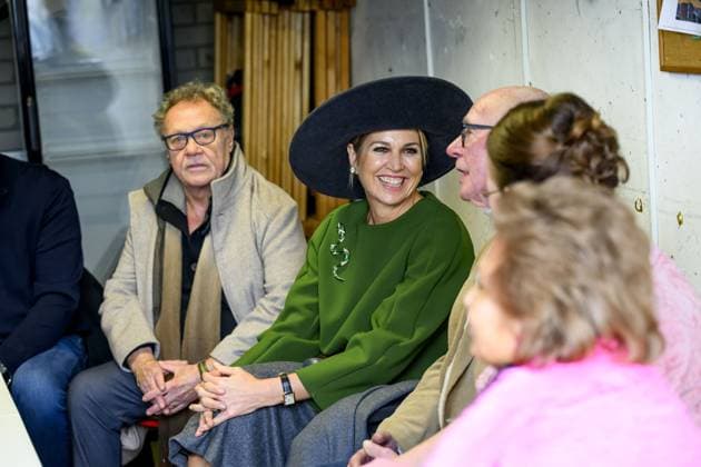 Purmerend, The Netherlands, 2026-02-12 15:05:46 PURMEREND, February 12, 2026, Purmerend. Queen Maxima during a visit to Purmerend. The visit focuses entirely on livability and how residents are committed to making their neighborhoods more pleasant, social, and safe. Queen Maxima will speak at four locations with Purmerend residents who are actively involved in their neighborhoods and with neighbors who have experience with the initiatives in their area. PHOTO: NLBeeld Patrick van Emst Credit: NL Beeld Patrick van Emst  Copyright: xx x