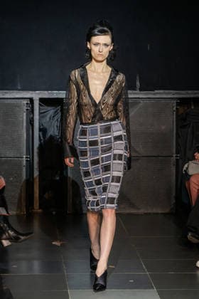 Frederick Anderson - Runway - February 2026 New York Fashion Week (NEW) Frederick Anderson - Runway - February 2026 New York Fashion Week. February 11, 2026, New York, New York, USA: A model walks the runway at the Frederick Anderson fashion show during New York Fashion Week at Nebula on February 11, 2026 in New York City. (Credit: M10s TheNews2) (Foto: M10s Thenews2 imago images) Frederick Anderson - Runway - February 2026 New York Fashion Week  Copyright: xRonxAdarx