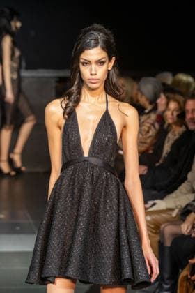 Frederick Anderson - Runway - February 2026 New York Fashion Week (NEW) Frederick Anderson - Runway - February 2026 New York Fashion Week. February 11, 2026, New York, New York, USA: A model walks the runway at the Frederick Anderson fashion show during New York Fashion Week at Nebula on February 11, 2026 in New York City. (Credit: M10s TheNews2) (Foto: M10s Thenews2 imago images) Frederick Anderson - Runway - February 2026 New York Fashion Week  Copyright: xRonxAdarx
