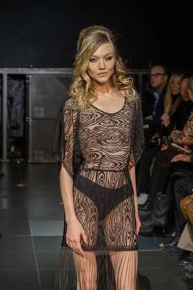 Frederick Anderson - Runway - February 2026 New York Fashion Week (NEW) Frederick Anderson - Runway - February 2026 New York Fashion Week. February 11, 2026, New York, New York, USA: A model walks the runway at the Frederick Anderson fashion show during New York Fashion Week at Nebula on February 11, 2026 in New York City. (Credit: M10s TheNews2) (Foto: M10s Thenews2 imago images) Frederick Anderson - Runway - February 2026 New York Fashion Week  Copyright: xRonxAdarx