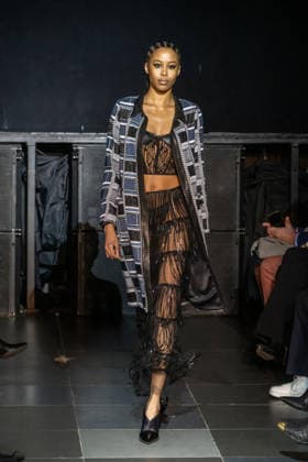 Frederick Anderson - Runway - February 2026 New York Fashion Week (NEW) Frederick Anderson - Runway - February 2026 New York Fashion Week. February 11, 2026, New York, New York, USA: A model walks the runway at the Frederick Anderson fashion show during New York Fashion Week at Nebula on February 11, 2026 in New York City. (Credit: M10s TheNews2) (Foto: M10s Thenews2 imago images) Frederick Anderson - Runway - February 2026 New York Fashion Week  Copyright: xRonxAdarx