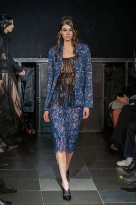 Frederick Anderson - Runway - February 2026 New York Fashion Week (NEW) Frederick Anderson - Runway - February 2026 New York Fashion Week. February 11, 2026, New York, New York, USA: A model walks the runway at the Frederick Anderson fashion show during New York Fashion Week at Nebula on February 11, 2026 in New York City. (Credit: M10s TheNews2) (Foto: M10s Thenews2 imago images) Frederick Anderson - Runway - February 2026 New York Fashion Week  Copyright: xRonxAdarx
