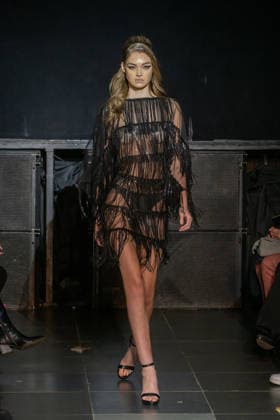 Frederick Anderson - Runway - February 2026 New York Fashion Week (NEW) Frederick Anderson - Runway - February 2026 New York Fashion Week. February 11, 2026, New York, New York, USA: A model walks the runway at the Frederick Anderson fashion show during New York Fashion Week at Nebula on February 11, 2026 in New York City. (Credit: M10s TheNews2) (Foto: M10s Thenews2 imago images) Frederick Anderson - Runway - February 2026 New York Fashion Week  Copyright: xRonxAdarx