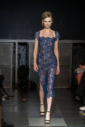 Frederick Anderson - Runway - February 2026 New York Fashion Week (NEW) Frederick Anderson - Runway - February 2026 New York Fashion Week. February 11, 2026, New York, New York, USA: A model walks the runway at the Frederick Anderson fashion show during New York Fashion Week at Nebula on February 11, 2026 in New York City. (Credit: M10s TheNews2) (Foto: M10s Thenews2 imago images) Frederick Anderson - Runway - February 2026 New York Fashion Week  Copyright: xRonxAdarx