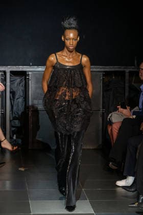Frederick Anderson - Runway - February 2026 New York Fashion Week (NEW) Frederick Anderson - Runway - February 2026 New York Fashion Week. February 11, 2026, New York, New York, USA: A model walks the runway at the Frederick Anderson fashion show during New York Fashion Week at Nebula on February 11, 2026 in New York City. (Credit: M10s TheNews2) (Foto: M10s Thenews2 imago images) Frederick Anderson - Runway - February 2026 New York Fashion Week  Copyright: xRonxAdarx