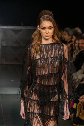 Frederick Anderson - Runway - February 2026 New York Fashion Week (NEW) Frederick Anderson - Runway - February 2026 New York Fashion Week. February 11, 2026, New York, New York, USA: A model walks the runway at the Frederick Anderson fashion show during New York Fashion Week at Nebula on February 11, 2026 in New York City. (Credit: M10s TheNews2) (Foto: M10s Thenews2 imago images) Frederick Anderson - Runway - February 2026 New York Fashion Week  Copyright: xRonxAdarx