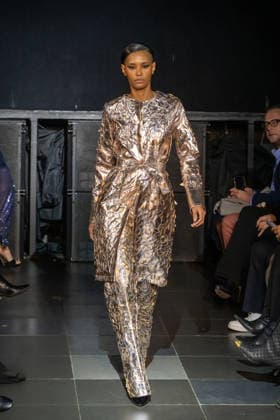 Frederick Anderson - Runway - February 2026 New York Fashion Week (NEW) Frederick Anderson - Runway - February 2026 New York Fashion Week. February 11, 2026, New York, New York, USA: A model walks the runway at the Frederick Anderson fashion show during New York Fashion Week at Nebula on February 11, 2026 in New York City. (Credit: M10s TheNews2) (Foto: M10s Thenews2 imago images) Frederick Anderson - Runway - February 2026 New York Fashion Week  Copyright: xRonxAdarx