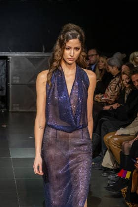 Frederick Anderson - Runway - February 2026 New York Fashion Week (NEW) Frederick Anderson - Runway - February 2026 New York Fashion Week. February 11, 2026, New York, New York, USA: A model walks the runway at the Frederick Anderson fashion show during New York Fashion Week at Nebula on February 11, 2026 in New York City. (Credit: M10s TheNews2) (Foto: M10s Thenews2 imago images) Frederick Anderson - Runway - February 2026 New York Fashion Week  Copyright: xRonxAdarx
