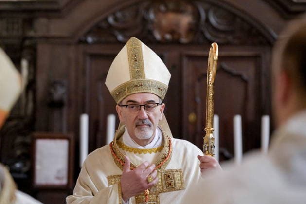 Cardinal Pierbattista Pizzaballa presided over the celebration of the Madonna del Pilerio in the Cathedral. February 12, 2026, Cosenza. The Patriarch of Jerusalem, Cardinal Pierbattista Pizzaballa, presided over the celebration of Our Lady of Pilerio in the Cathedral., Credit:Valeria Ferraro Avalon Italy, Cosenza  Copyright: xValeriaxFerrarox xAvalonx 1074404535