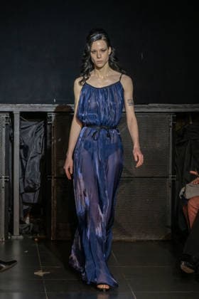 Frederick Anderson - Runway - February 2026 New York Fashion Week (NEW) Frederick Anderson - Runway - February 2026 New York Fashion Week. February 11, 2026, New York, New York, USA: A model walks the runway at the Frederick Anderson fashion show during New York Fashion Week at Nebula on February 11, 2026 in New York City. (Credit: M10s TheNews2) (Foto: M10s Thenews2 imago images) Frederick Anderson - Runway - February 2026 New York Fashion Week  Copyright: xRonxAdarx