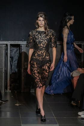 Frederick Anderson - Runway - February 2026 New York Fashion Week (NEW) Frederick Anderson - Runway - February 2026 New York Fashion Week. February 11, 2026, New York, New York, USA: A model walks the runway at the Frederick Anderson fashion show during New York Fashion Week at Nebula on February 11, 2026 in New York City. (Credit: M10s TheNews2) (Foto: M10s Thenews2 imago images) Frederick Anderson - Runway - February 2026 New York Fashion Week  Copyright: xRonxAdarx