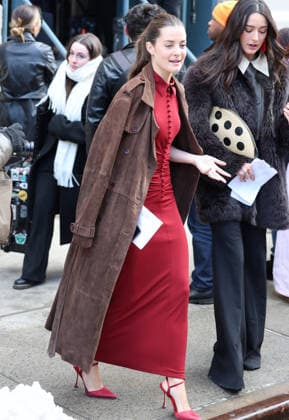 NYFW - Carolina Herrera Family At Show Carolina Herrera with her daughters Carolina Adriana Herrera, Patricia Cristina Herrera and grandchilds Olimpìa Báez, Carolina Lansing attend the Carolina Herrera Show during the New York Fashion Week, NY on February 12, 2026. Photo by Dylan Travis ABACAPRESS.COM New York NY United States  Copyright: xDylanxTravis ABACAx