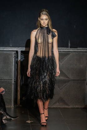 Frederick Anderson - Runway - February 2026 New York Fashion Week (NEW) Frederick Anderson - Runway - February 2026 New York Fashion Week. February 11, 2026, New York, New York, USA: A model walks the runway at the Frederick Anderson fashion show during New York Fashion Week at Nebula on February 11, 2026 in New York City. (Credit: M10s TheNews2) (Foto: M10s Thenews2 imago images) Frederick Anderson - Runway - February 2026 New York Fashion Week  Copyright: xRonxAdarx