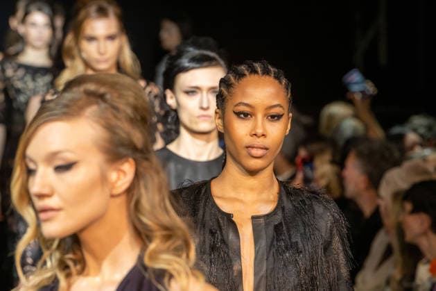 Frederick Anderson - Runway - February 2026 New York Fashion Week (NEW) Frederick Anderson - Runway - February 2026 New York Fashion Week. February 11, 2026, New York, New York, USA: Models walk the runway finale at the Frederick Anderson fashion show during New York Fashion Week at Nebula on February 11, 2026 in New York City. (Credit: M10s TheNews2) (Foto: M10s Thenews2 imago images) Frederick Anderson - Runway - February 2026 New York Fashion Week  Copyright: xRonxAdarx