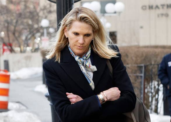 Jonesworks Publicist Stephanie Jones arrives at U.S. District Court in Manhattan with attorney Sigrid McCawley regarding her case against Justin Baldoni who sued Jones back in March 2025. on Thursday, February 12, 2026 in New York City. Justin Baldoni and Jennifer Abel have filed a lawsuit against publicist Stephanie Jones as part of the ongoing legal battle between the It Ends With Us director and cast member Blake Lively.  NYP20260212109 JOHNxANGELILLO