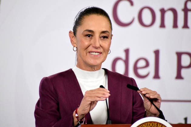 Mexico™s President Claudia Sheinbaum News Conference Mexico™s President Claudia Sheinbaum Pardo speaks during a briefing about the mineral concessions recovered by the State at National Palace. on February 12, 2026 in Mexico City, Mexico. (Photo by Luis Barron Eyepix Group) Copyright: xLuisxBarronx xEyepixxGroupx LB_12022026_175928