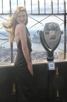 RECORD DATE NOT STATED Sarah Pidgeon and Paul Anthony Kelly visit the Empire State Building Observatory for a photo opportunity to celebrate the premiere of FX™s Love Story. (NEW) Sarah Pidgeon and Paul Anthony Kelly visit the Empire State Building Observatory for a photo opportunity to celebrate the premiere of FX™s Love Story. February 12, 2026, New York, USA: Sarah Pidgeon and Paul Anthony Kelly will visit the Empire State Building Observatory for a photo opportunity to celebrate the premiere of FX™s Love Story: John F. Kennedy Jr. & Carolyn Bessette. Credit: Niyi Fote Thenews2 (Foto: Niyi Fote Thenews2 imago images) Sarah Pidgeon and Paul Anthony Kelly visit the Empire State Building Observatory for a photo opportunity to celebrate the premiere of FX™  Copyright: xNiyixFotex