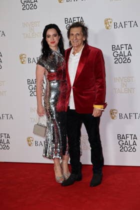 . 12 02 2026. London, United Kingdom. Ronnie Wood arriving at the BAFTA Gala in London.  xStephenxLockx xi-Imagesx IIM-26567-0001