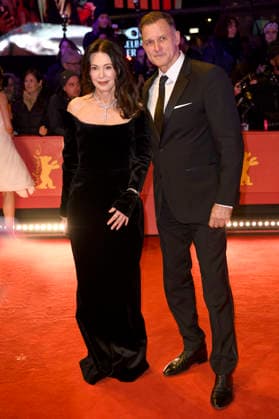Iris Berben with partner Heiko Kiesow at the festival opening with the premiere of the feature film No Good Men at the Berlinale 2026 76 Berlin International Film Festival in the Berlinale Palast Berlin, 12 02 2026 Foto:xC.xNiehausx xFuturexImagex opening_6206