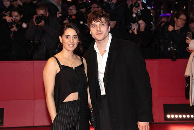Maryam Zaree and Jonas Dassler at the opening of the 76th Berlinale International Film Festival with the No Good Men Film Premiere on 12 02 2026 in Berlin Berlinale Opening 2026 with the No Good Men Film Premiere in Berlin