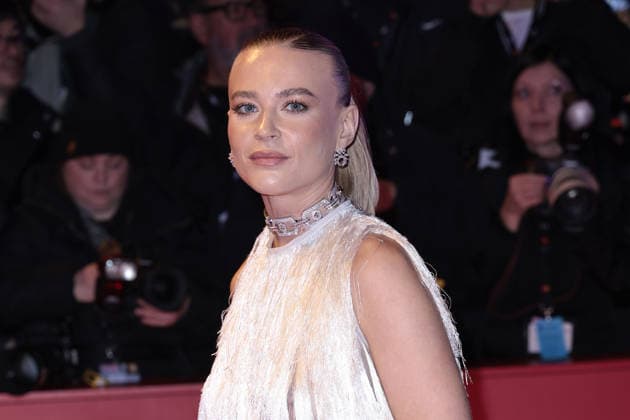 Jeanne Goursaud at the opening of the 76th Berlinale International Film Festival with the No Good Men Film Premiere on 12 02 2026 in Berlin Berlinale Opening 2026 with the No Good Men Film Premiere in Berlin