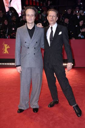 August Diehl and Alexander Scheer at the opening of the 76th Berlinale International Film Festival with the No Good Men Film Premiere on 12 02 2026 in Berlin Berlinale Opening 2026 with the No Good Men Film Premiere in Berlin
