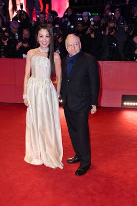 Michelle Yeoh and Jean Todt at the opening of the 76th Berlinale International Film Festival with the No Good Men Film Premiere on 12 02 2026 in Berlin Berlinale Opening 2026 with the No Good Men Film Premiere in Berlin
