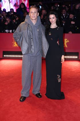 Matthias Schweighoefer and Ruby O Fee at the opening of the 76th Berlinale International Film Festival with the No Good Men Film Premiere on 12 02 2026 in Berlin Berlinale Opening 2026 with the No Good Men Film Premiere in Berlin